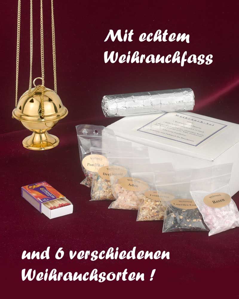 Das Weihrauch Starter Set -  eine nette Geschenkidee