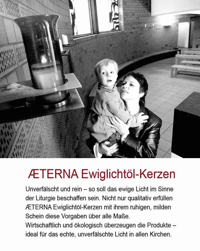 20 AETERNA Kerzen 9 Tage BIOCELLAT Hülle rot