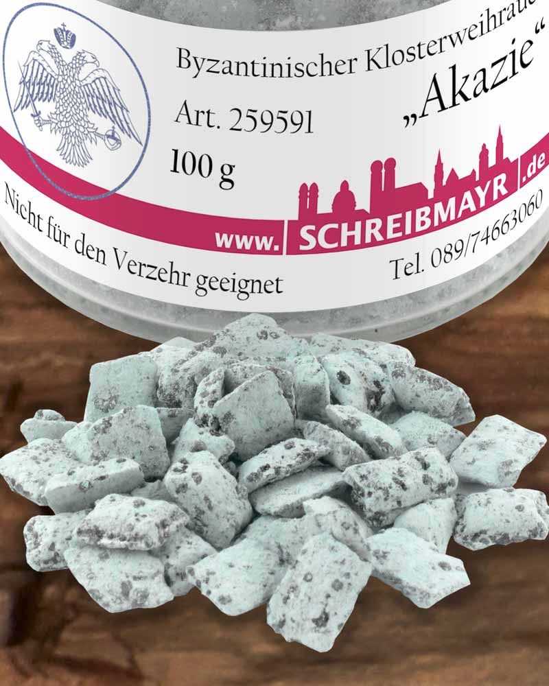 Akazie Klosterweihrauch griechisch, 100 g im Glas