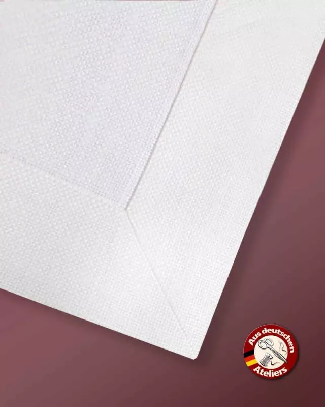 Altardecke Leinen 150x60cm mit 4 cm breitem Saum