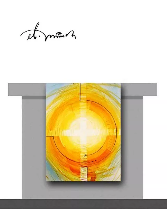 Altarantependium 80x70cm Entwurf Christus E.Münch Altarantependium 80x70cm Entwurf Christus E.Münch
