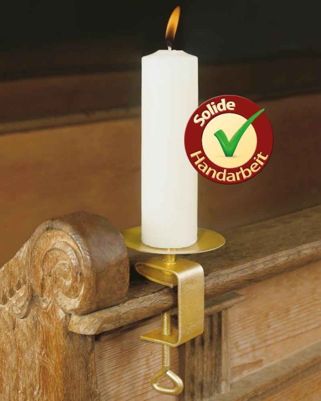 Kerzenständer für Taufkerze Kommunionkerze 60 mm 