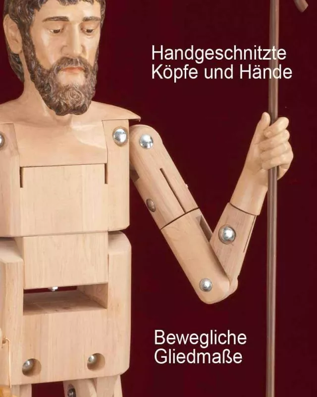 Hirtenjunge mit Korb, für 180 cm Figuren