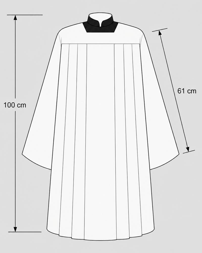 Chorrock Tevira + Wolle creme 100 cm