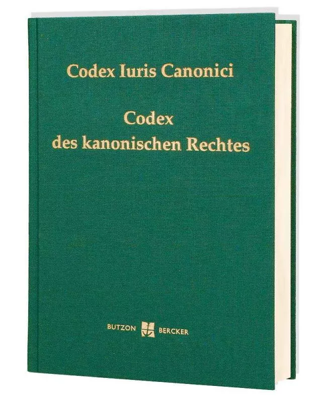 Codex Iuris Canonici grünes Buch 1072 Seiten