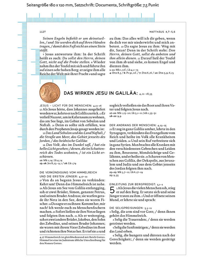 Die Bibel 185 x 130 mm klein Einheitsübersetzung schwarz