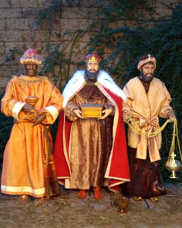 Hl. Drei Könige in Lebensgröße 180 cm
