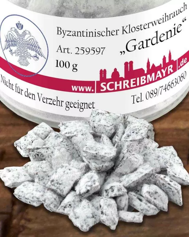 Weihrauch Gardenie griechisch 100 g im Glas