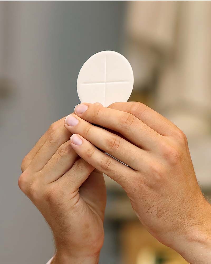 100 Priesterhostien 1,1 mm stark 70 mm Ø im Beutel