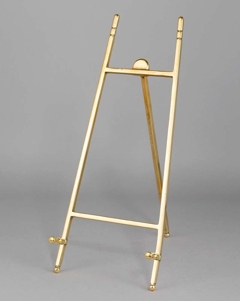 Ikonenständer aus Messing klappbar 32 cm hoch