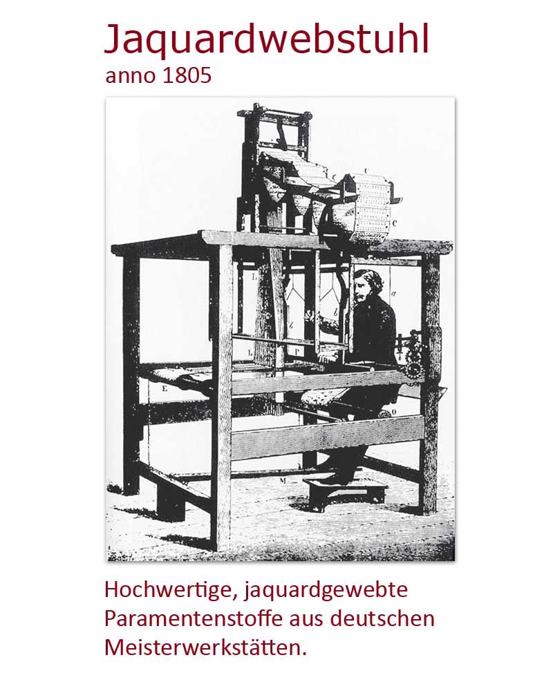 Kasel violett  Blockkreuz Goldstreifen gefüttert 138cm