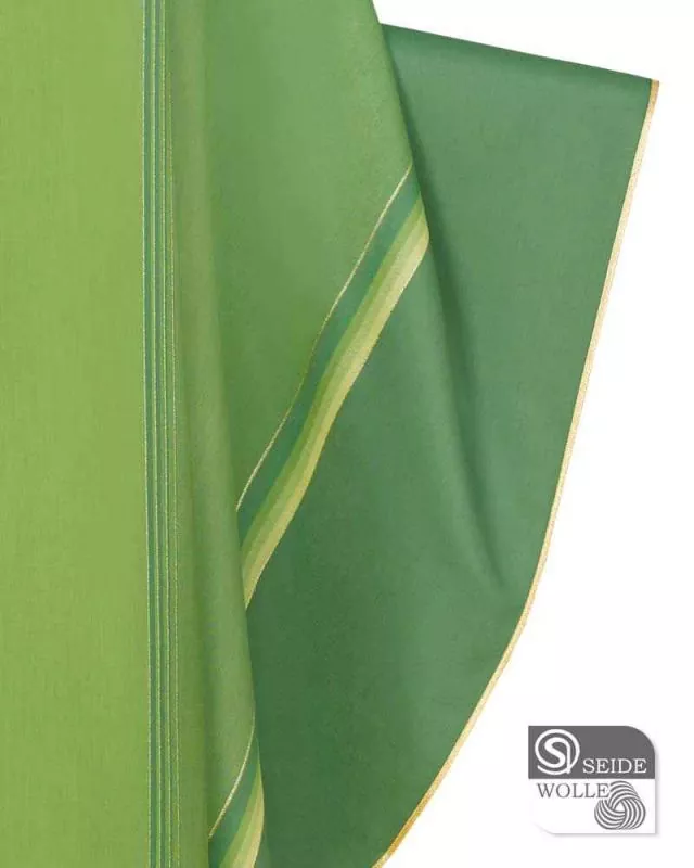Kasel grün mit Innenstola, 135 cm lang, 180 cm breit