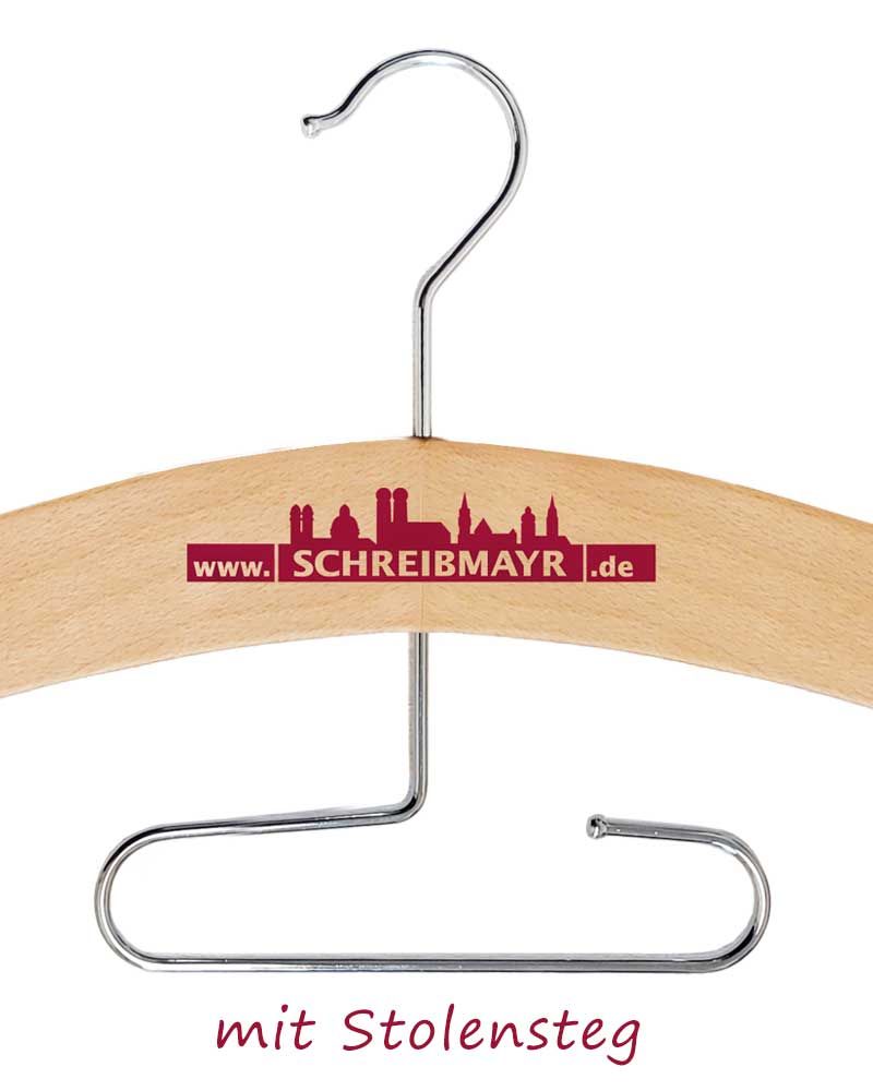 Kaselbügel mit Steg, 60 cm in solider Holzausführung