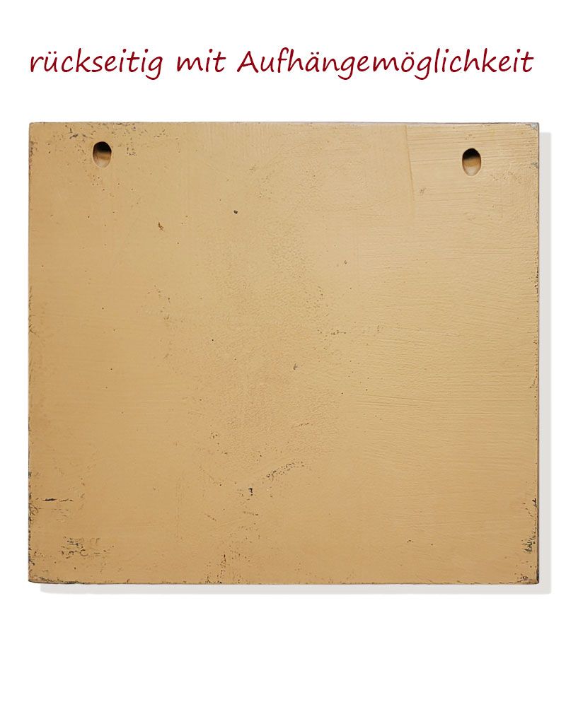 Kreuzwegstation XII Jesus gekreuzigt 38 x 38 cm