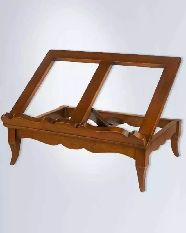 Lesepult verstellbar Holz gebeizt 42 x 30 x 13 cm