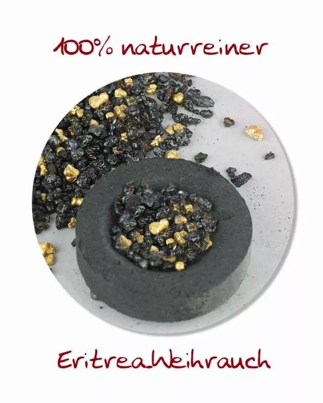 Lourdes Weihrauch 500 g fein, schwarz & gold
