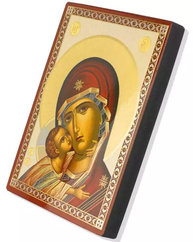 Ikone 15 x 20 cm cm, Madonna Glykophilousa