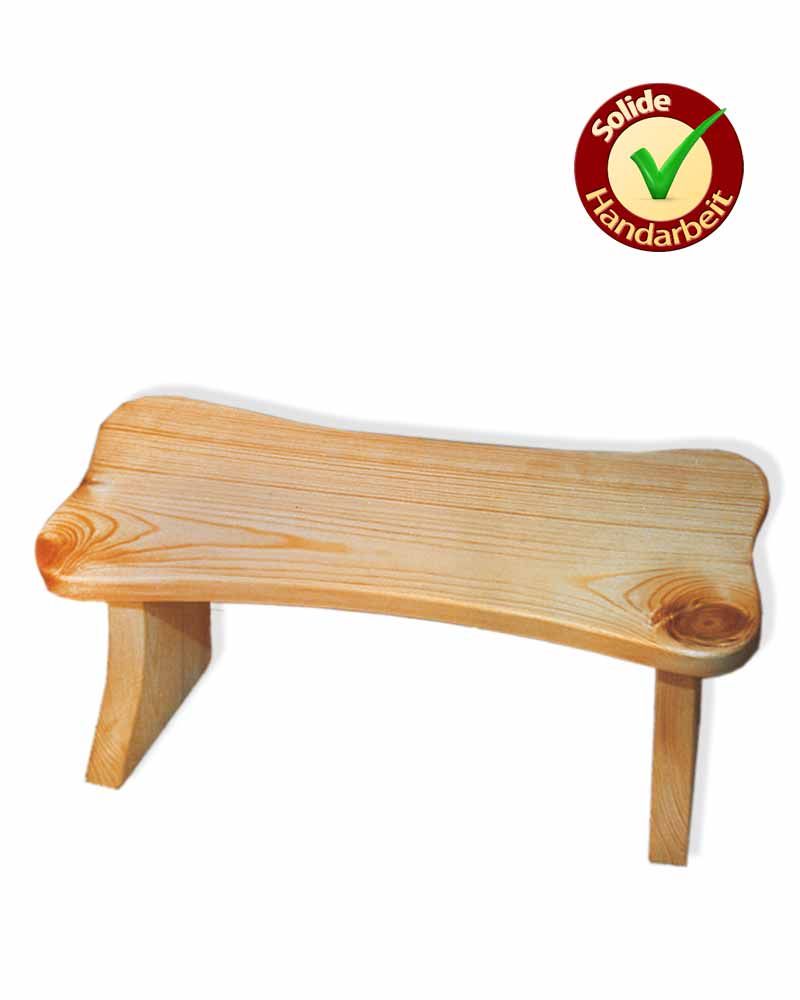 Meditationsschemel Holz Kiefer Meditationshocker