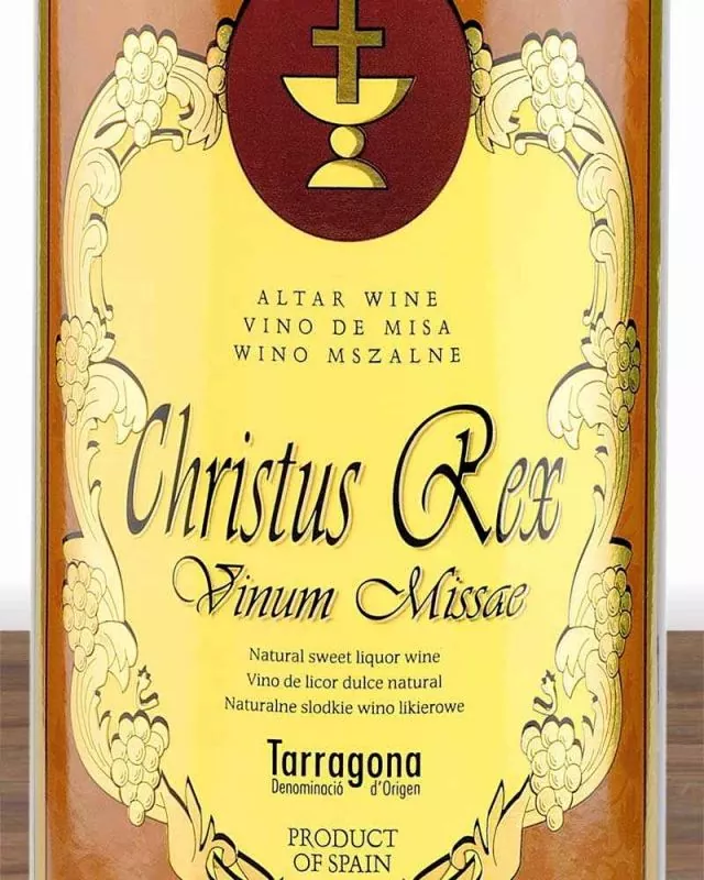 Vinum Missae 15 % Vol. CHRISTUS REX weiss 1 Ltr.