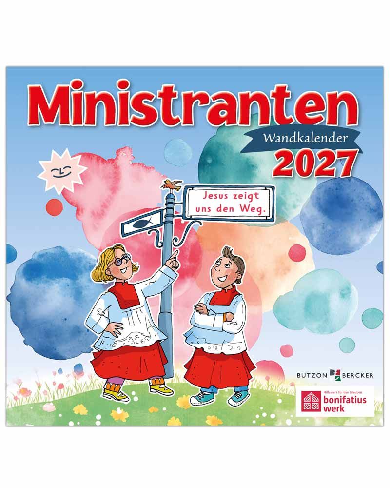 Ministranten-Wandkalender 2027, 13 Blatt