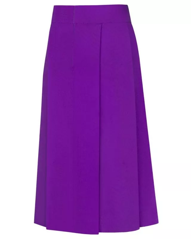 Ministrantenrock violett 100 cm mit Weste