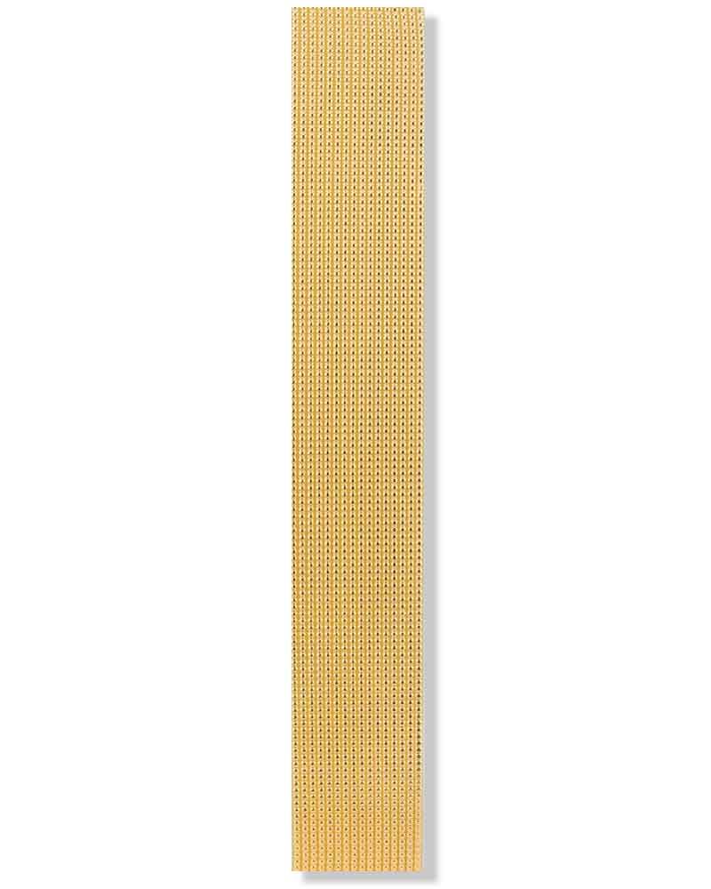 16 Perlstreifen aus Wachs GOLD, 2 x 250 mm