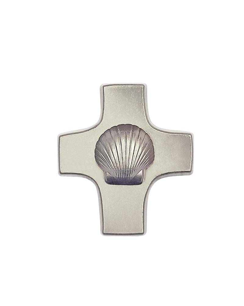 Pilgerkreuz 2,5x2,5 cm im Holzkästchen - 25 Stück