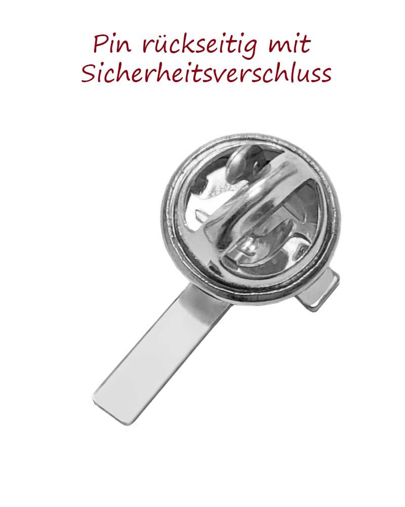 Ansteckkreuz für Priester Sterling Silber 14x24 mm