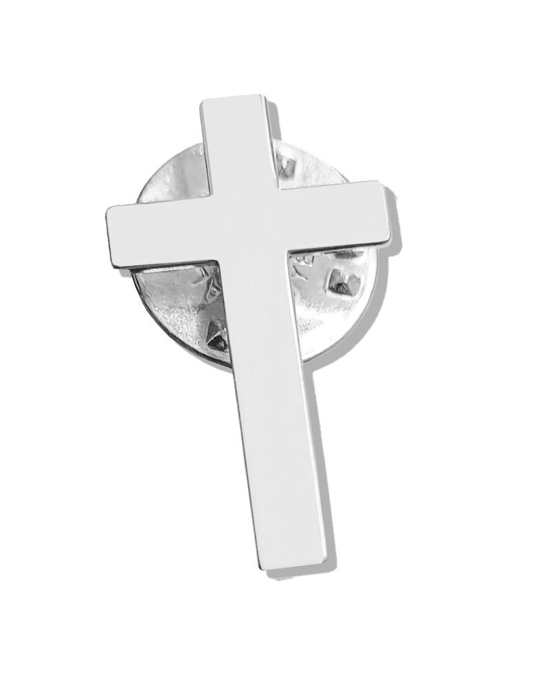Ansteckkreuz für Priester Sterling Silber 14x24 mm