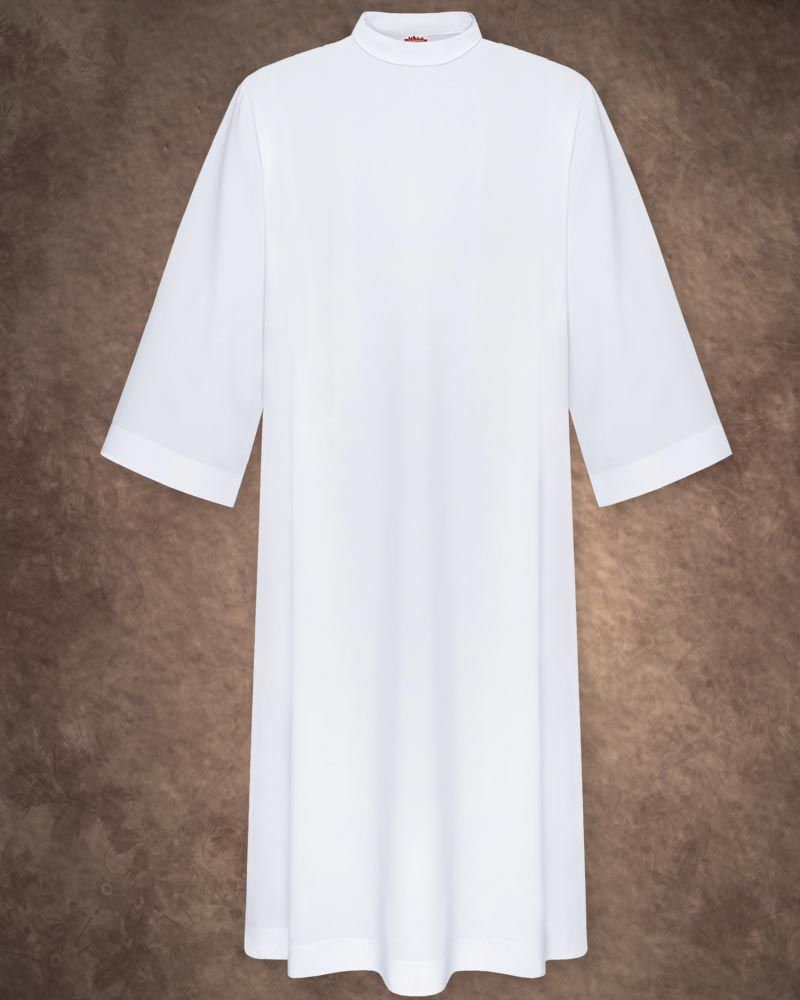 Albe mit Stehkragen 115 cm, 100 % Polyester