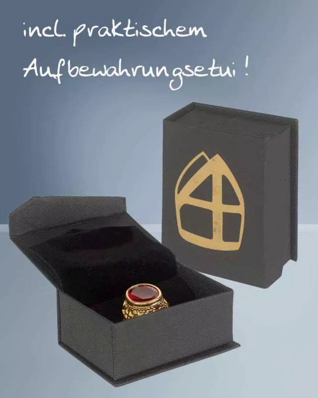 Bischofsring für Nikolaus Ringgrößen 22 - 24 mm Ø Bischofsring für Nikolaus Ringgrößen 22 - 24 mm Ø