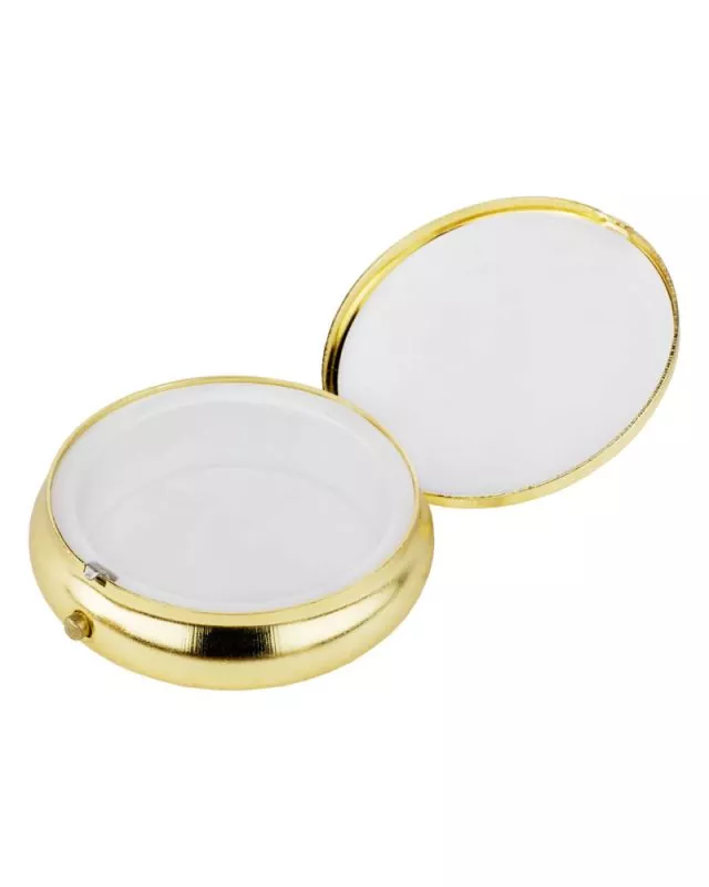 Rosenkranzdose Eucharistie 48 mm, für Perlen bis 4 mm Ø