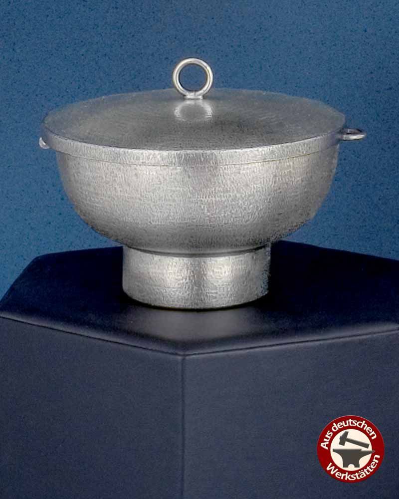 Rauchfass mit Schiffchen versilbert 14,5 cm Ø