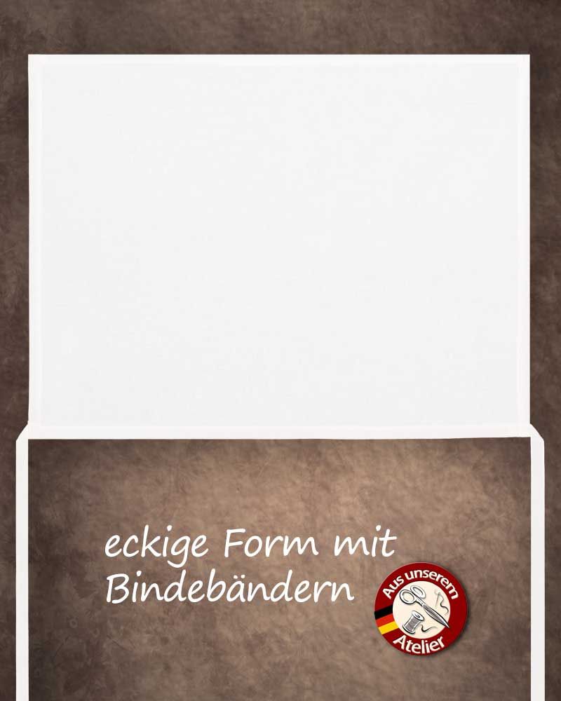 Schultertuch Baumwolle gerader Schnitt 60 x 80 cm