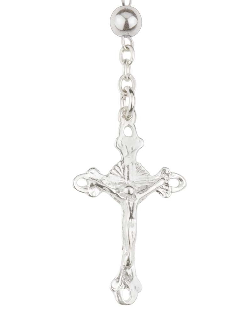 Rosenkranz, echt Silber, kleine Perle mit 5 mm Ø