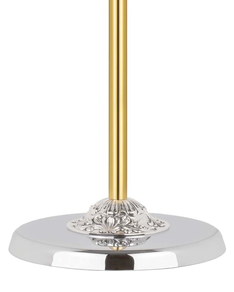 Vortragekreuz vergoldet 42 x 70 cm mit Stange 160 cm