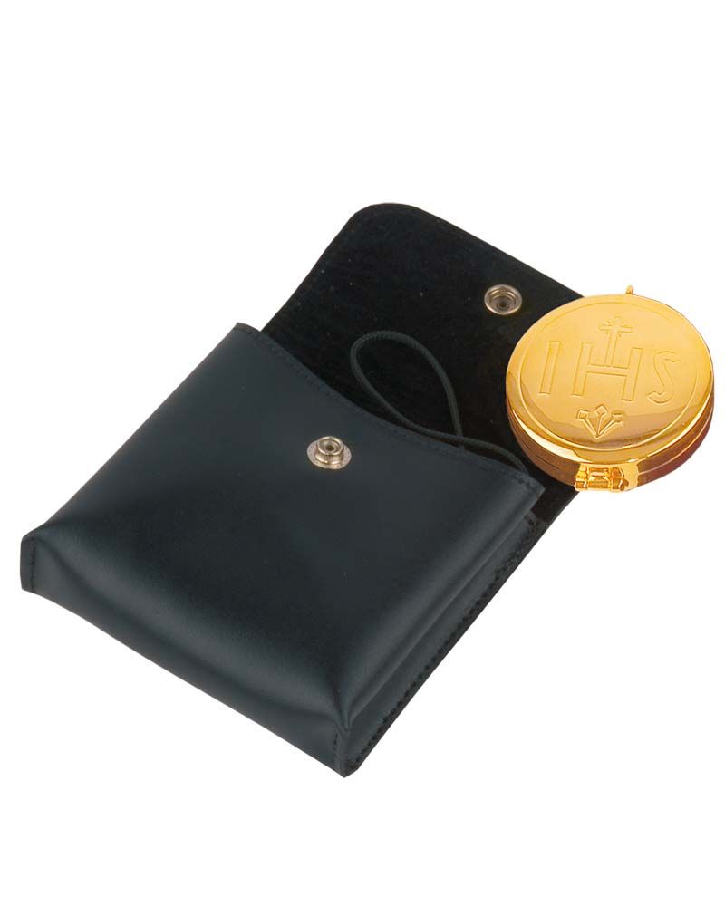 Versehbursa 10 x 10 x 2 cm Kunstleder mit Umhängekordel