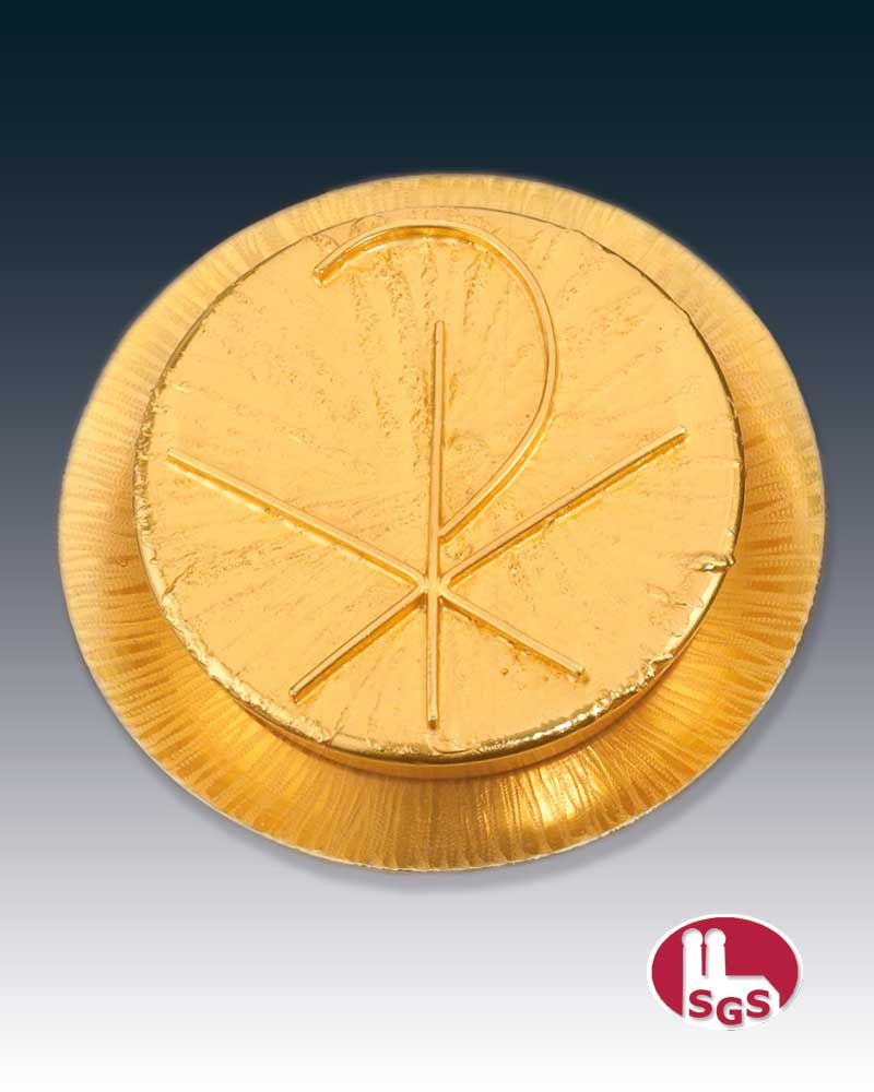 Versehpatene, 10 cm Ø  mit Christuszeichen PX