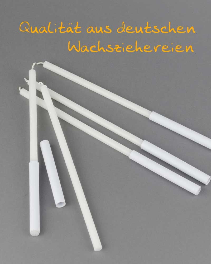 100 Vigilkerzen mit Pappgriff 250 x 9 mm tropffrei