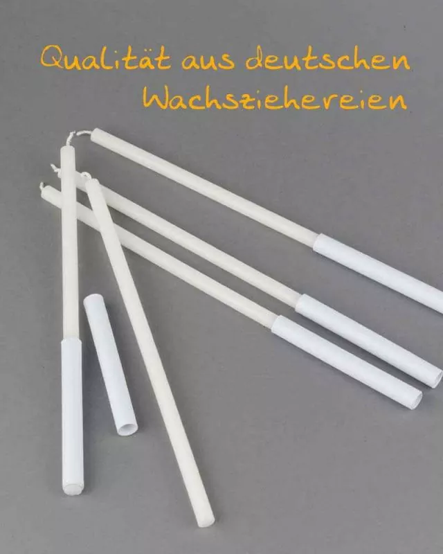 100 Vigilkerzen mit Pappgriff 250 x 9 mm tropffrei