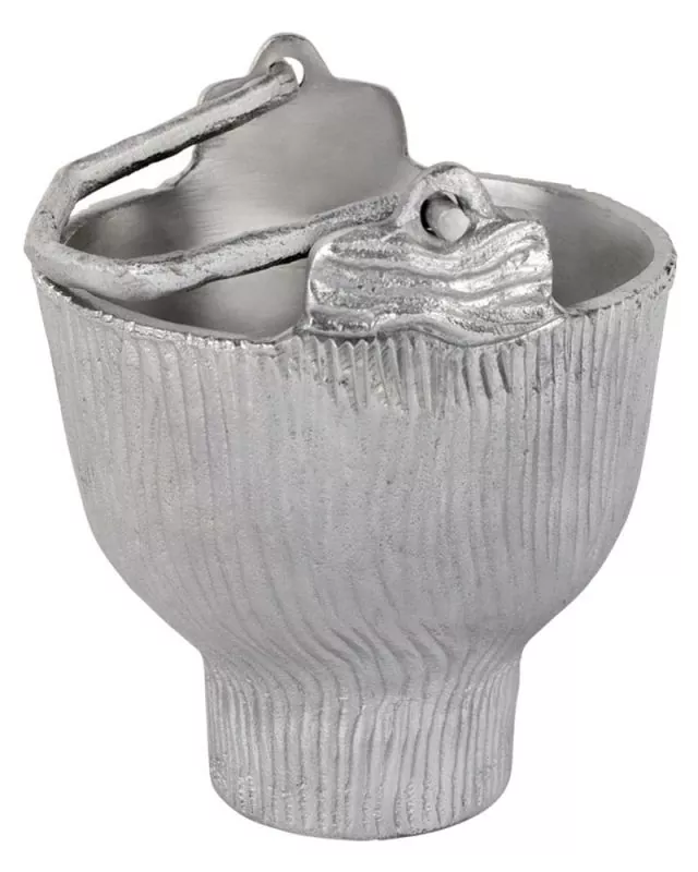 Tragweihkessel Aluminium 11,5 cm hoch, 12 cm Ø