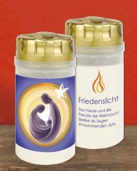 20 Friedenslichter 2,5 Tage goldener Sturmdeckel