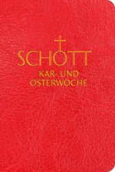 Schott - Messbuch, hellrot für Kar- und Osterwoche