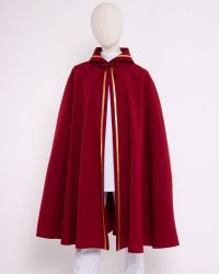 Sternsinger Umhang weinrot 90 cm PE strapazierf.