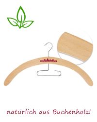 Kaselbügel mit Steg, 60 cm in solider Holzausführung