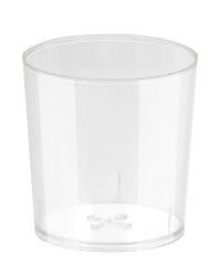 50 Windschutzbecher PC klar für Kerzen 50 x 60 mm