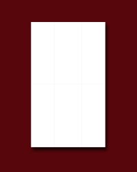 Lavabo aus Baumwolle weiss 50 x 30 cm mit Spitze
