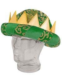 Sternsingerkrone grün, 54–60 cm Umfang verstellbar