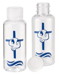 1000 Weihwasserflaschen 50ml, Siebruck blau